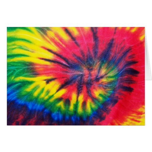 Tie Dyed Pattern Cards (Front Horizontal)