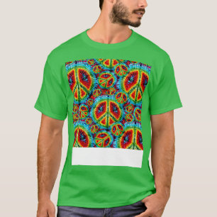 Tie Dyed Pattern Psychedelic Retro Vintage T-Shirt