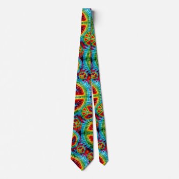 Tie Dyed Psychedelic Peace Signs by clonecire at Zazzle