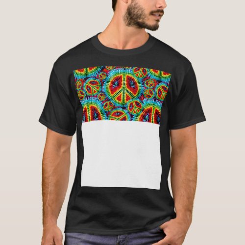 Tie Dyed  Psychedelic T_Shirt