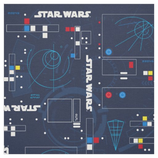 TIE Fighter HUD Pattern Fabric