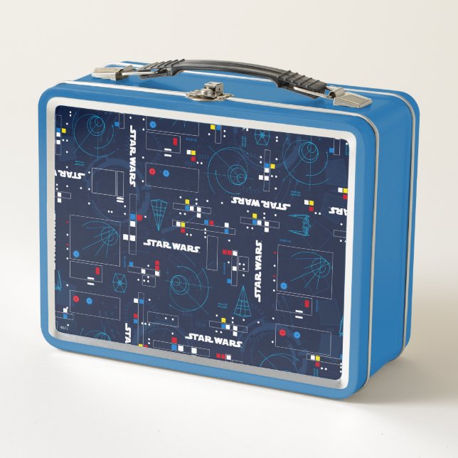 TIE Fighter HUD Pattern Metal Lunch Box (Front)