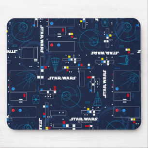 TIE Fighter HUD Pattern Mouse Pad