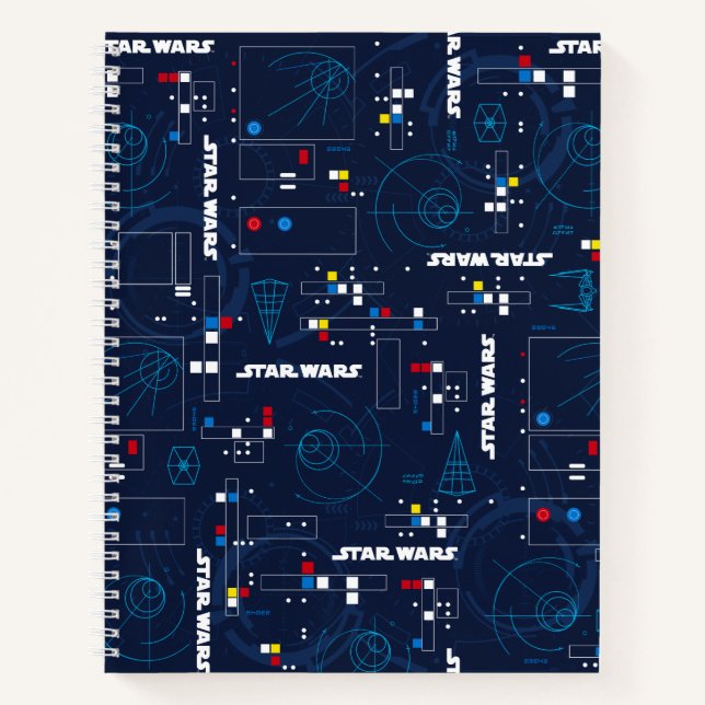 TIE Fighter HUD Pattern Notebook (Front)
