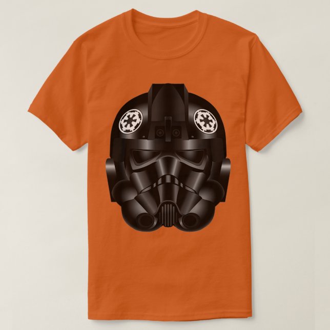 TIE Fighter Pilot Helmet Icon  T-Shirt (Design Front)