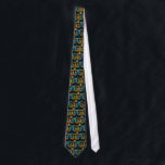 Tie:  Hanukkah Menorah - Chanukah Menorah Neck Tie<br><div class="desc">Hanukkah Menorah - Chanukah Menorah Card showing all the candles burning brightly for this special time of year,  the Jewish Festival of Lights.</div>