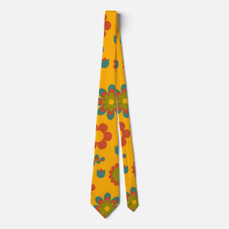 Tie in floral style