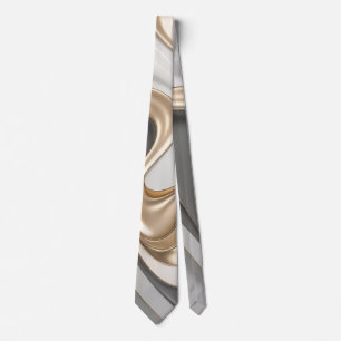 Tie in stylish abstract graphic