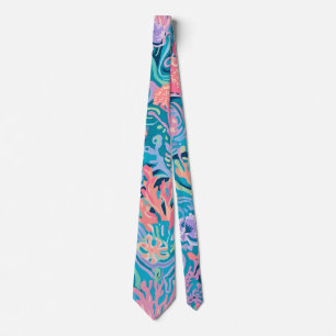 Tie in stylish graphic
