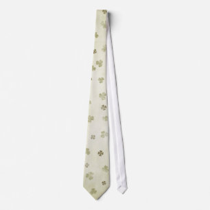 Tie-Irish Shamrock Neck Tie