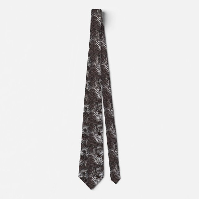 Tie Leather Look Snakeskin (57) (Front)