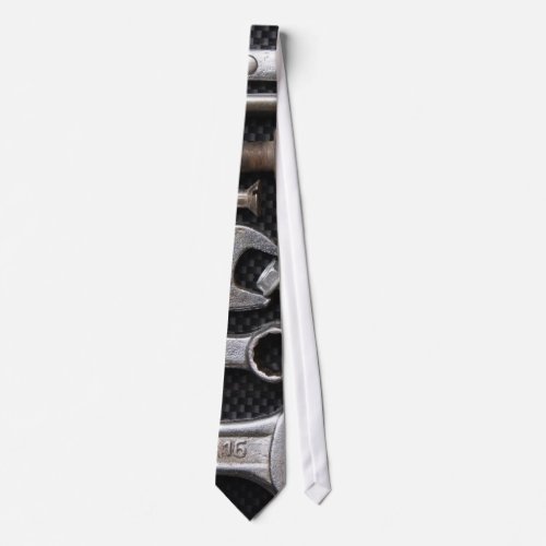 Tie mechanics bench tool neck tie