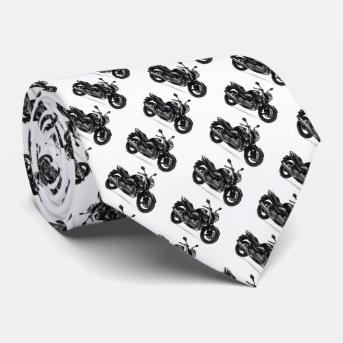 TieMotorcycles Neck Tie