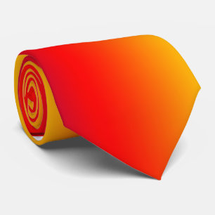 Tie, Orange and Yellow, FUN Tie