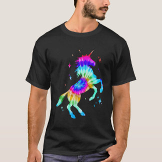 Tie Pattern Gift T-Shirt For Unicorn Lovers Unicor