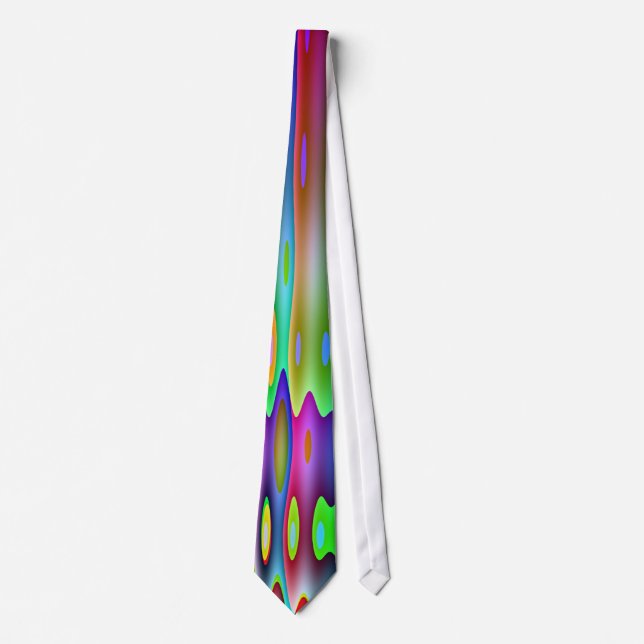 Tie: Rippled Reflections Neck Tie (Front)