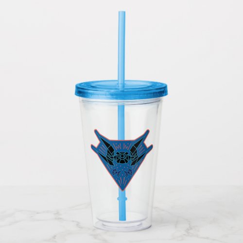 TIE Silencer  Fighters Badge Acrylic Tumbler