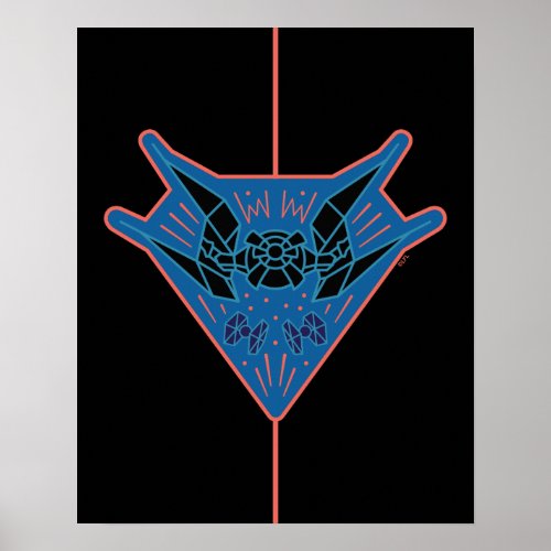TIE Silencer  Fighters Badge Poster