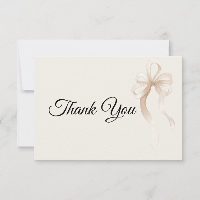 Tie the knot Thank You Card (Front)