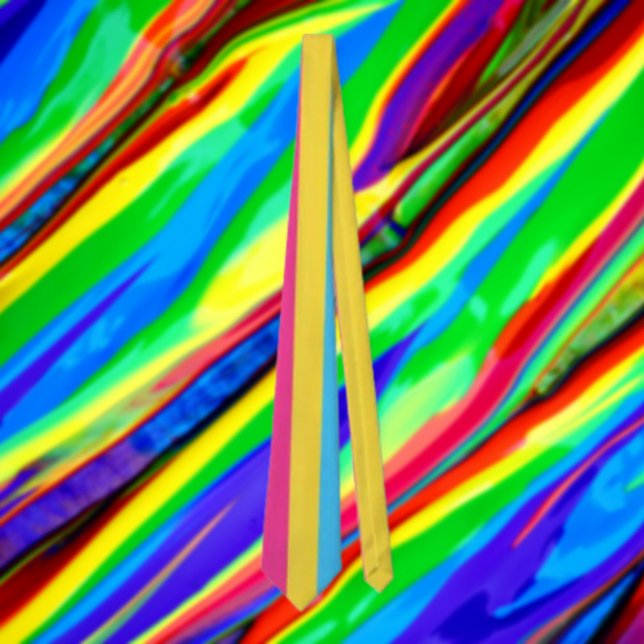 Tie the Knot with Pride: Pansexual Neck Tie (Creator Uploaded)