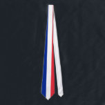 Tie with Flag of France<br><div class="desc">Elegant tie with Flag of France.</div>