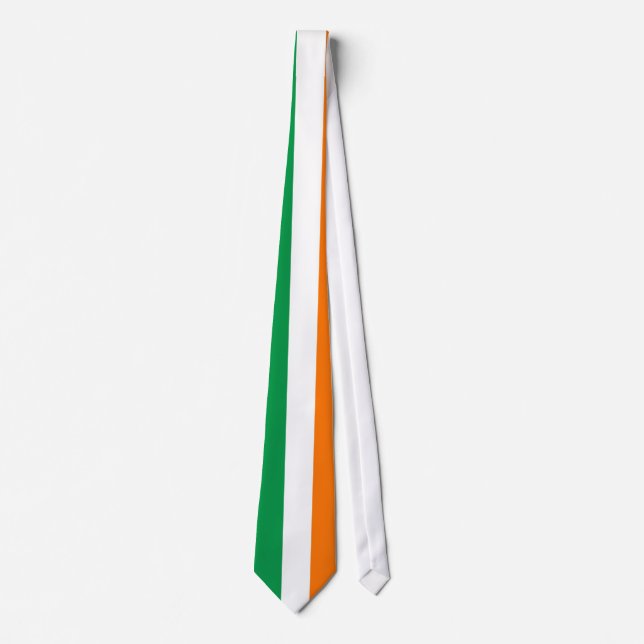 Tie with Flag of Ireland (Front)