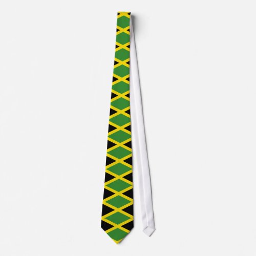 Tie with Flag of Jamaica