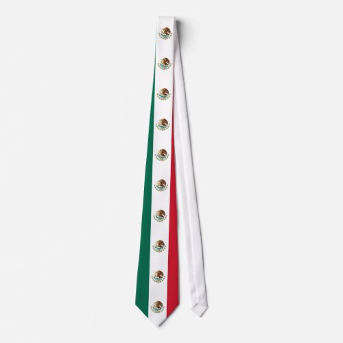 Tie with Flag of Mexico