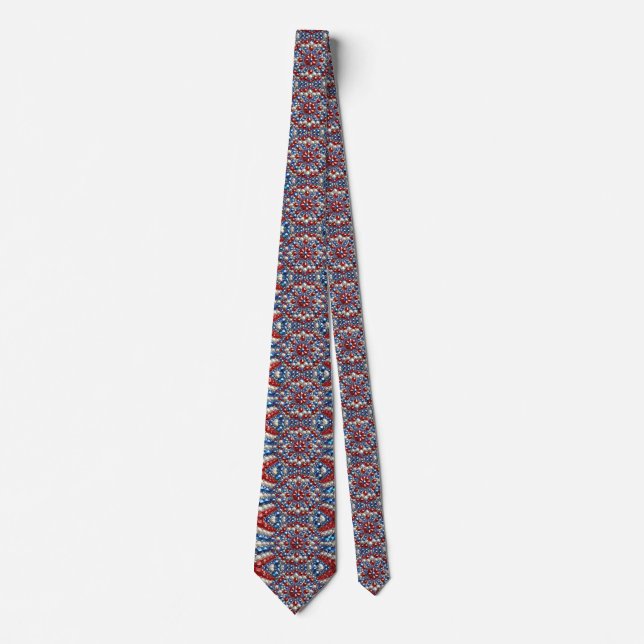 Tie with Netherlands Colors Design (Front)
