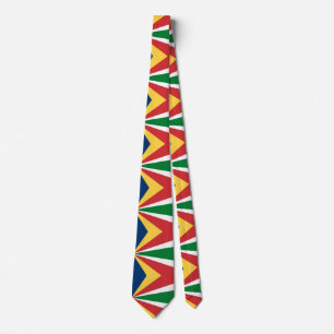Tie with Seychelles Colors Design