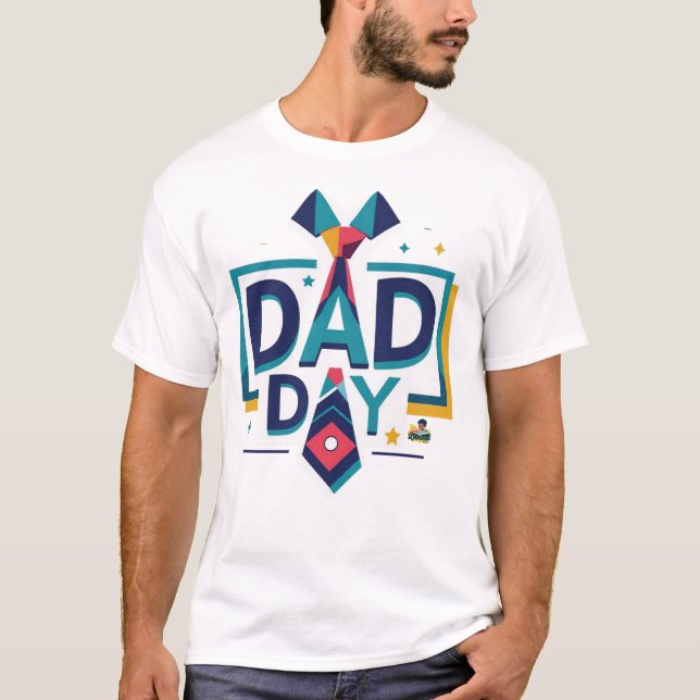 "Tied to You, Dad" T-Shirt (Front)