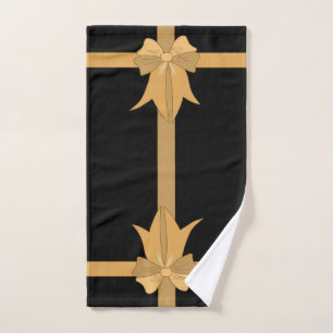 Tied with Gold Hand Towel