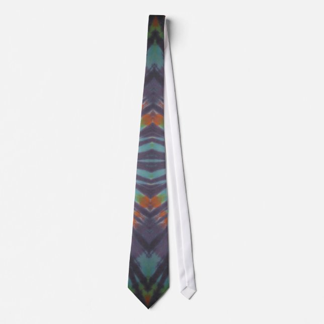 tiedye-black-swirls2 tie (Front)