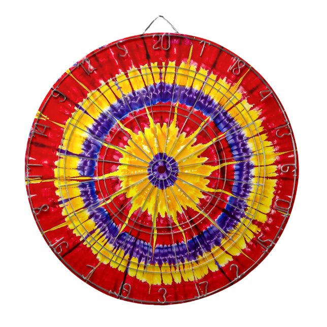 tiedye dart board (Front)