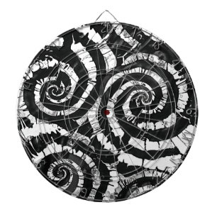 tiedye dart board