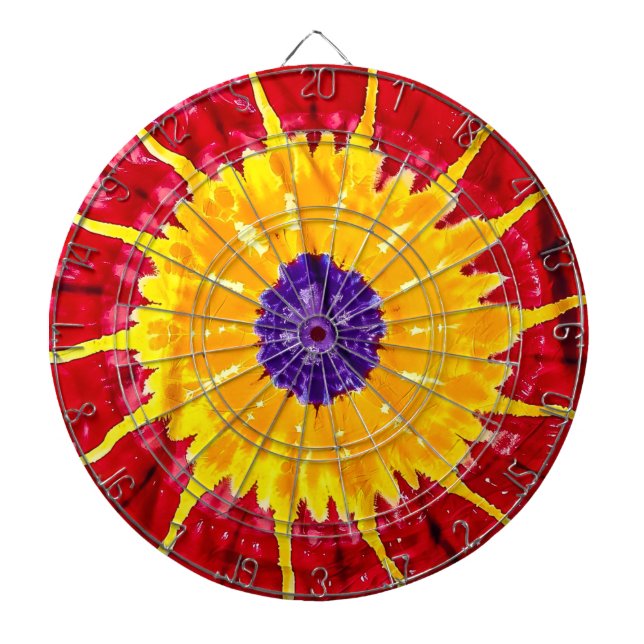 tiedye dart board (Front)
