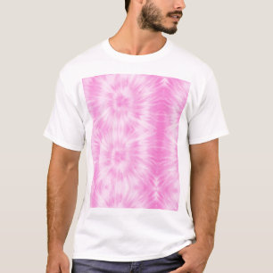 Tiedye Pink Spiral Hippie Tie Dye T-Shirt