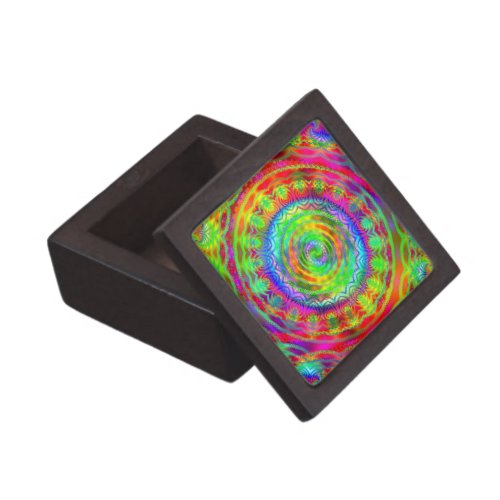 Tiedye Target Gift Box