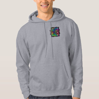Tiedye Turtle Symmetry 2-Sided Hoodies