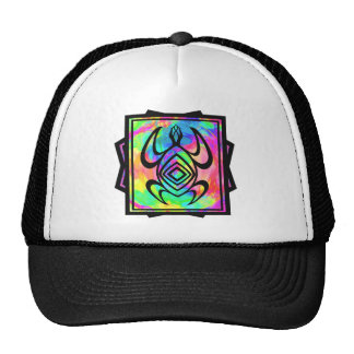 Tiedye Turtle Symmetry Hats