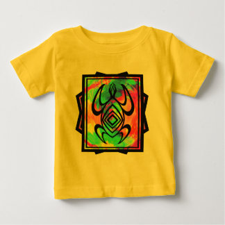 Tiedye Turtle Symmetry Infant T-Shirts