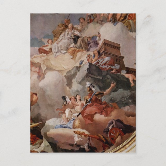 Tiepolo, Giovanni Battista Fresken im k?niglichen  Postcard (Front)
