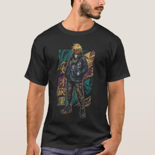 Tier Harribel Bleach Long Blonde Hair Espada Icon T-Shirt