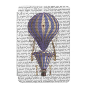 Tiered Hot Air Balloon Blue iPad Mini Cover