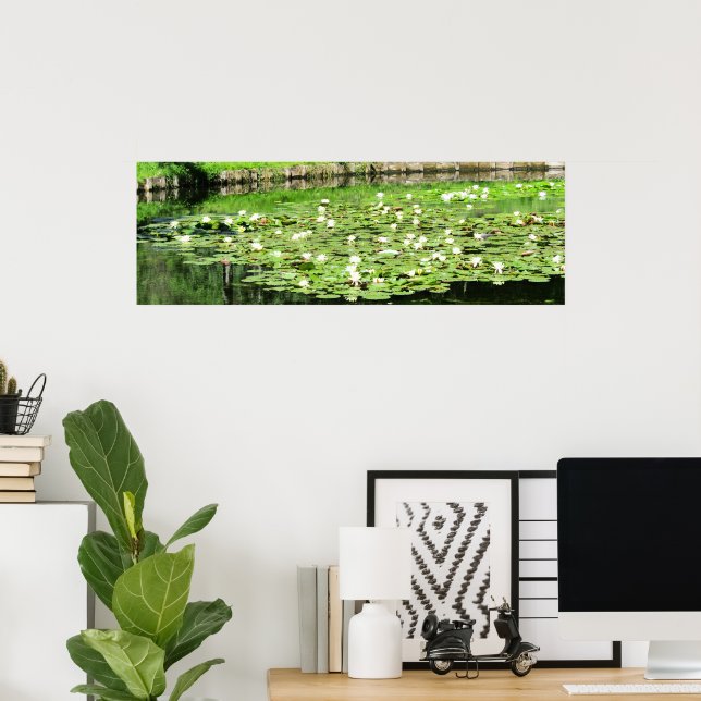 Tiergarten Water Lillies Poster (Home Office)