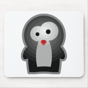Tierkinder: Pinguinjunges Mouse Pad