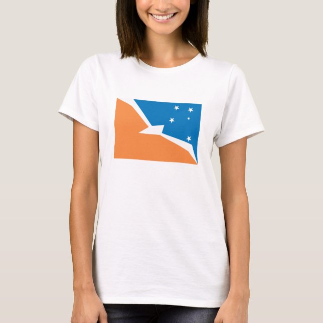 Tierra Del Fuego Flag T-shirt (Front)