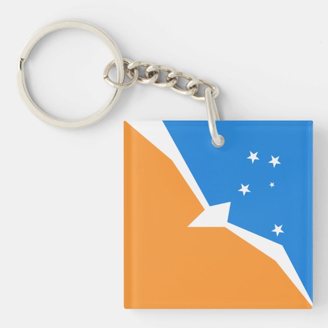 Tierra del Fuego Keychain (Front)