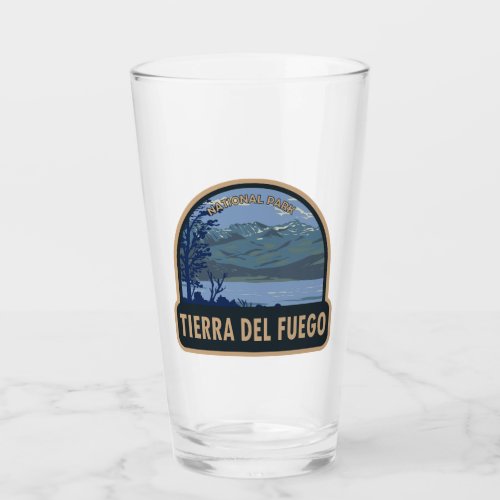 Tierra Del Fuego National Park Argentina Vintage Glass