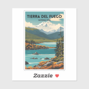 Tierra del Fuego National Park Sticker
